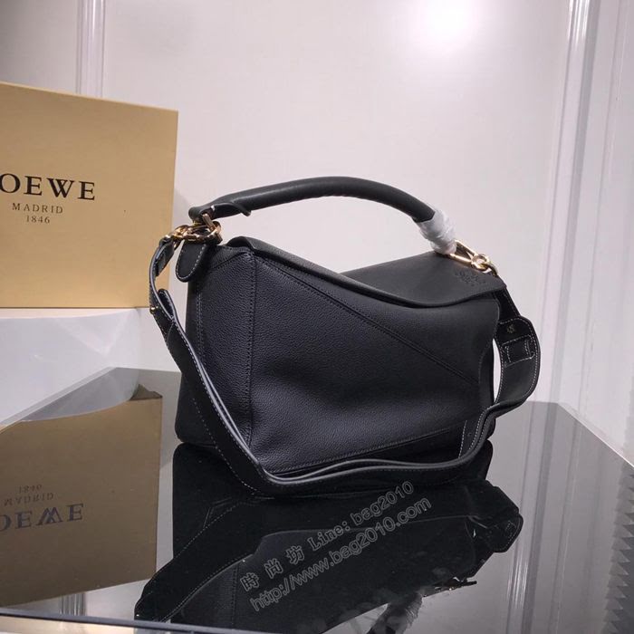 LOEWE女包 0153 專櫃同步 荔枝紋牛皮 羅意威單肩包 女手提包 明星同款  sl2019